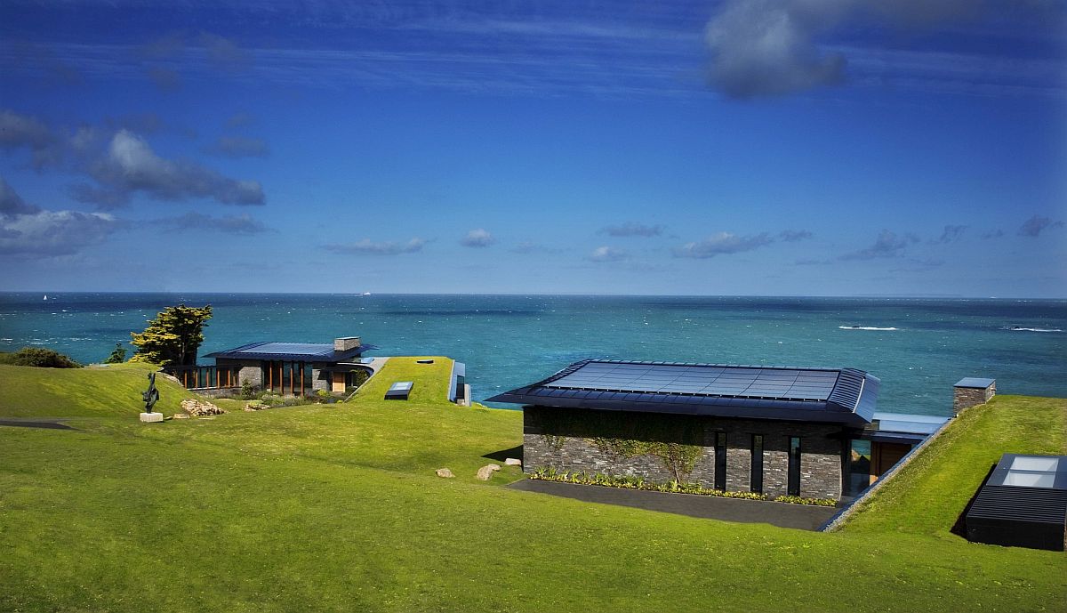 Eco-friendly and off-grid Logie Point House designed by Guz Architects in Jersey