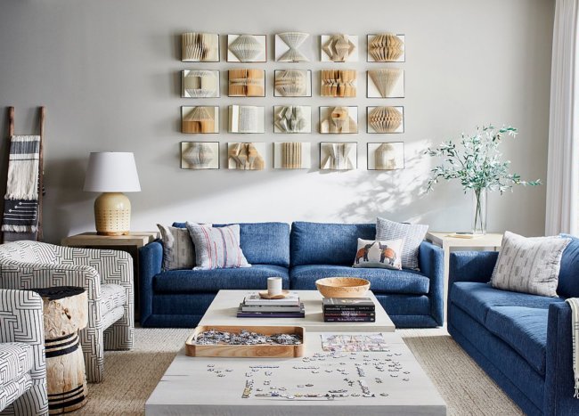 View of How to Create a Peaceful and Stress-free Living Room - Decorizer