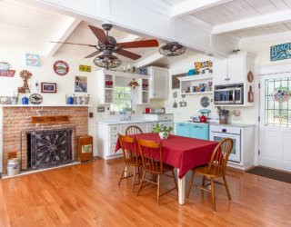 Farmhouse Kitchens with a Splash of Color: Perfect Kitchens for a Fun Fall