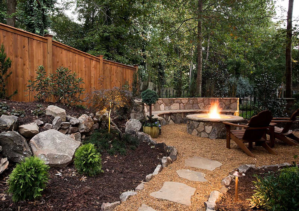 Beautiful Rustic Backyard Ideas A, Country Backyard Landscaping Ideas