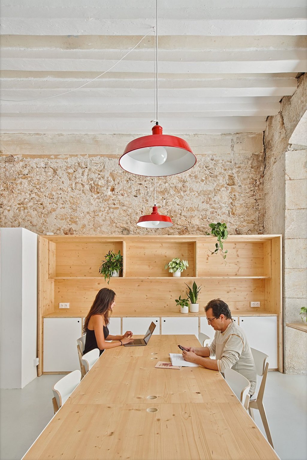 1930’s Art Shop in Spain Transformed into a Fabulous Modern Office
