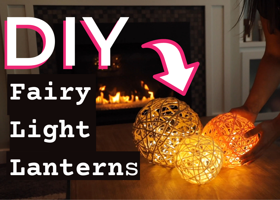fairy light lanterns