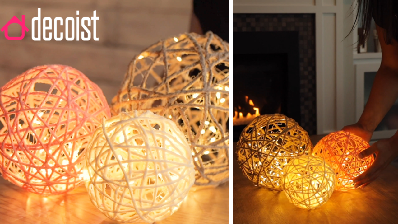 fairy light lanterns