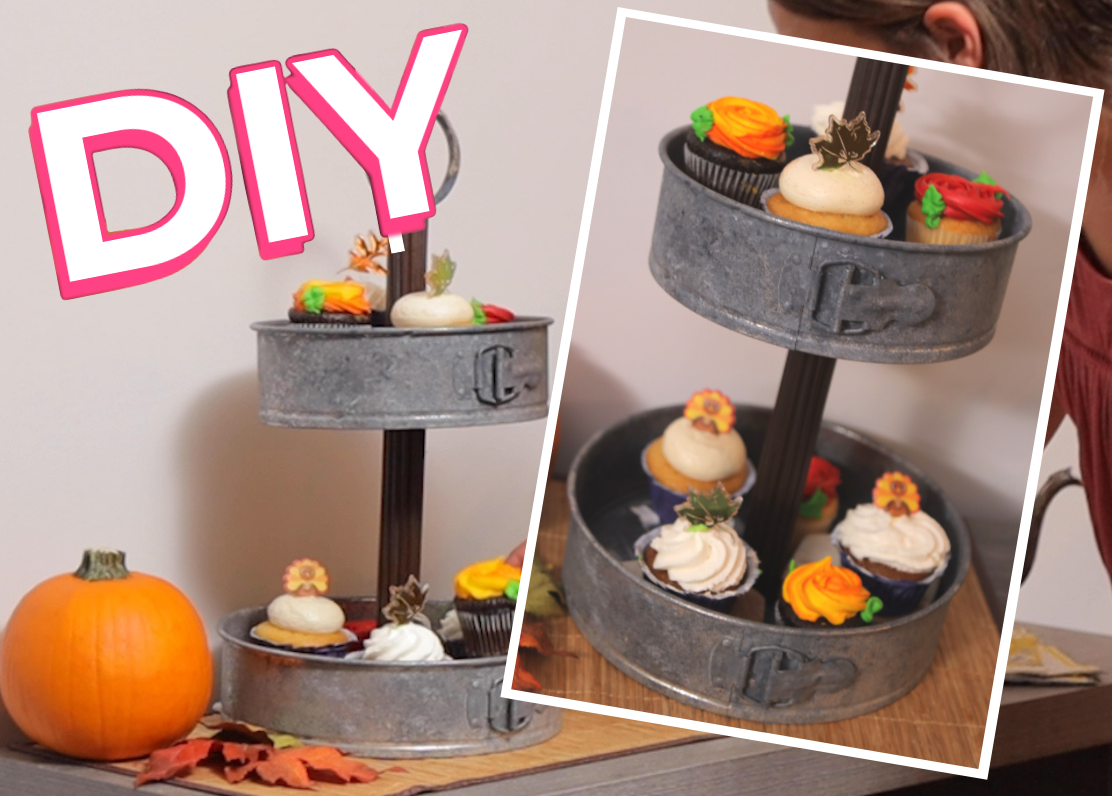 Decoist DIY Galvanized Tiered Tray VIDEO