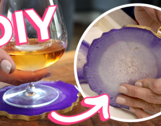 DIY Geode Resin Coasters Are The Perfect Gem To Add To Your Home