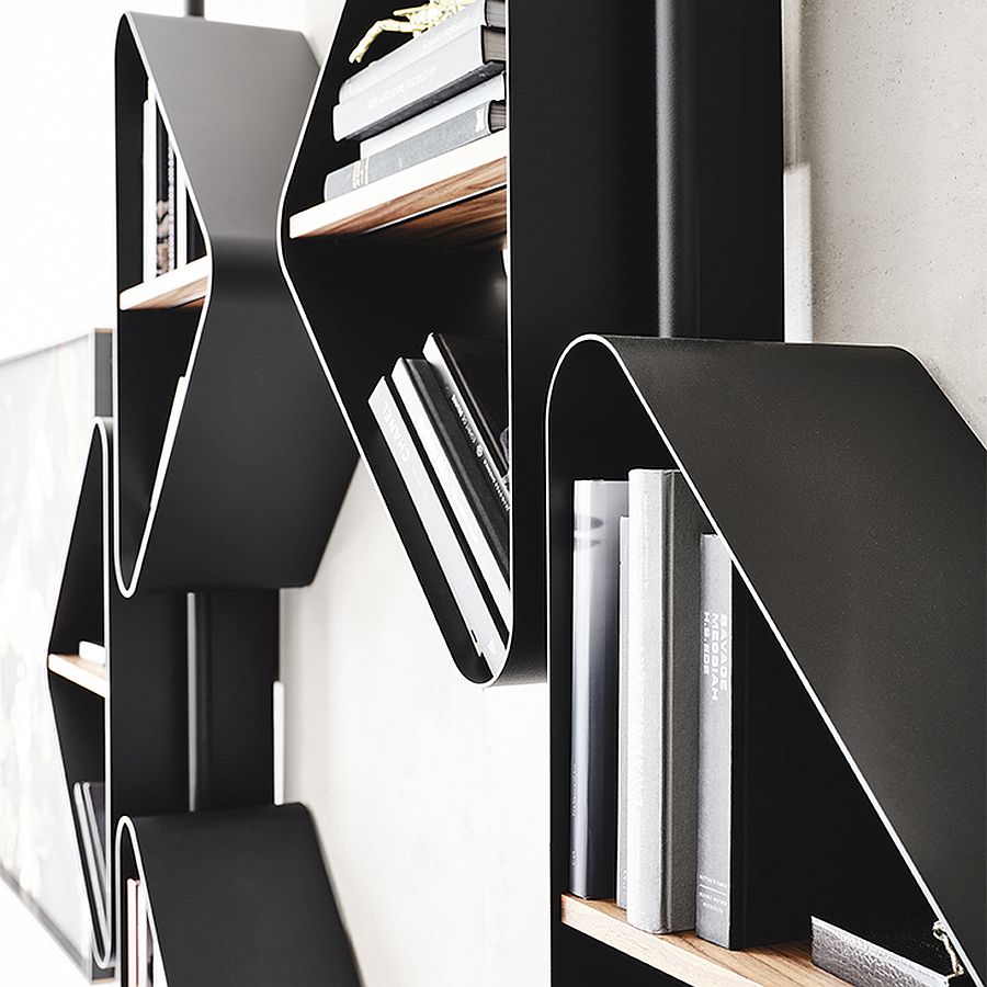 Closer look at the fabulous Spinnaker shelves from Cattelan Italia