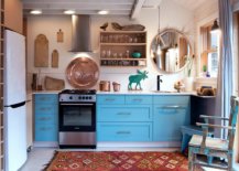 Fun-blue-cabinets-in-the-kitchen-add-color-and-contrast-to-the-small-rustic-kitchen-70014-217x155