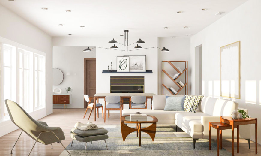 Mid Century Modern Living Room Ideas, Pics Of Mid Century Modern Living Rooms