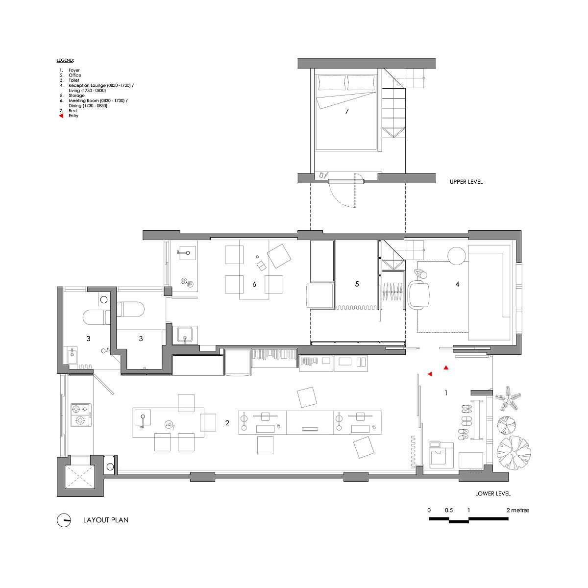 Design plan and layout of Apartment Renovation in Singapore inside HDB building