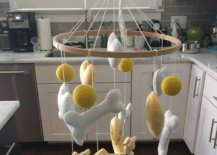 Stuffed toys chandelier