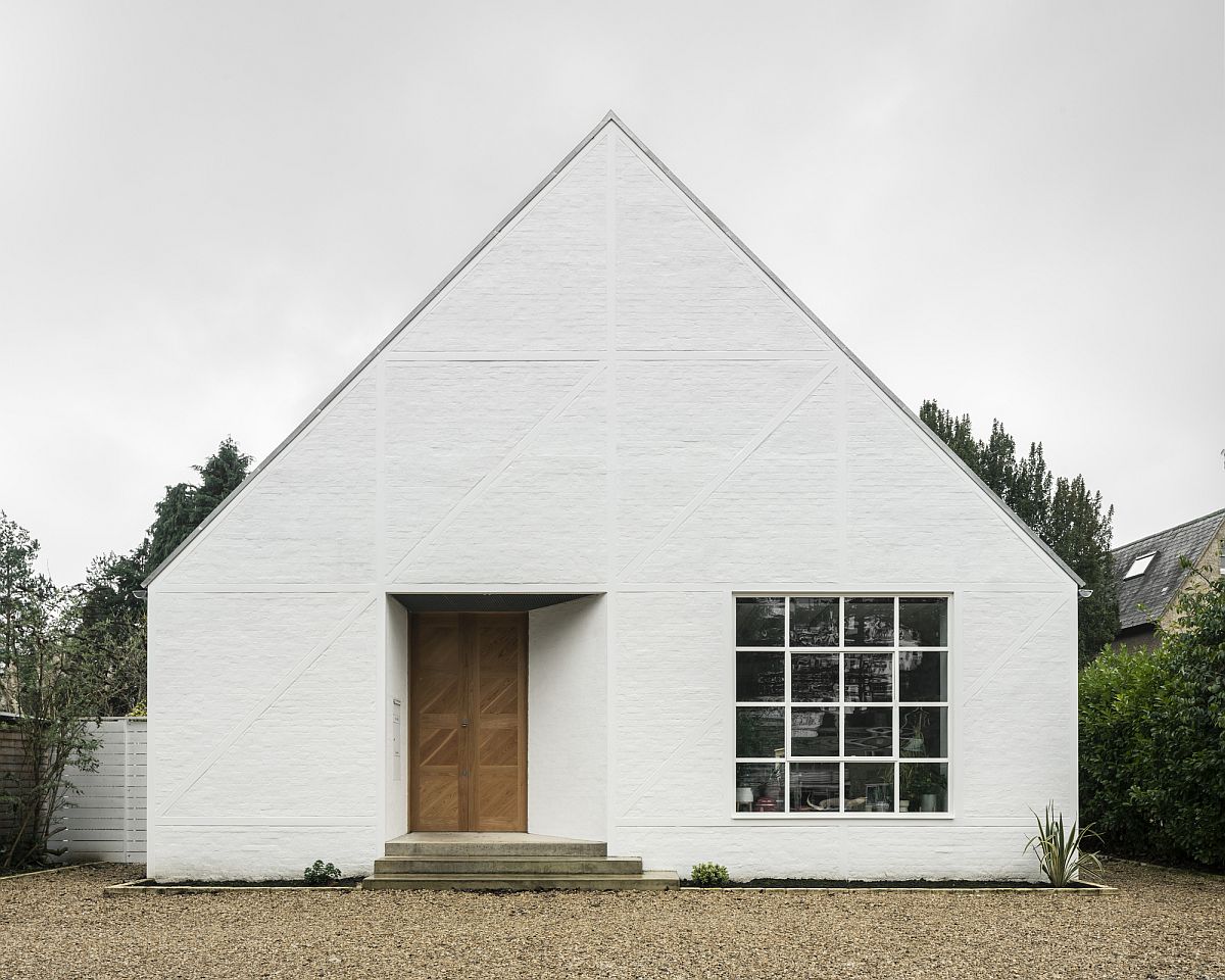 Traditional A-frame brings mock-Tudor style to this home in UK