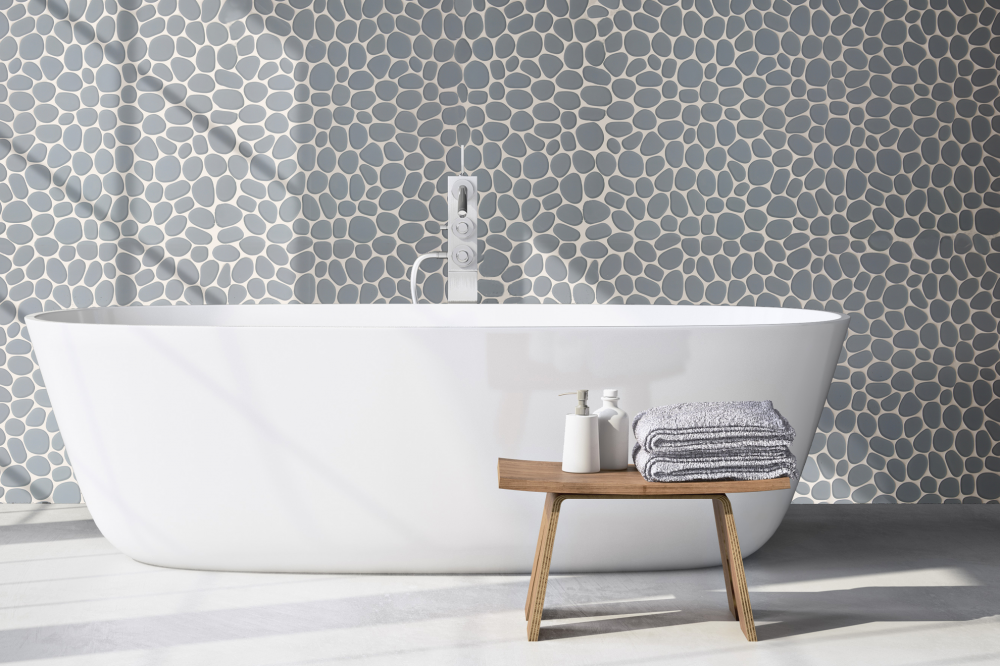 Beach Pebble Bathroom Tiles