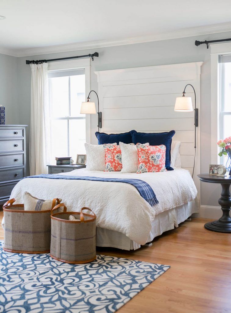 Bedroom with Accent Pillows