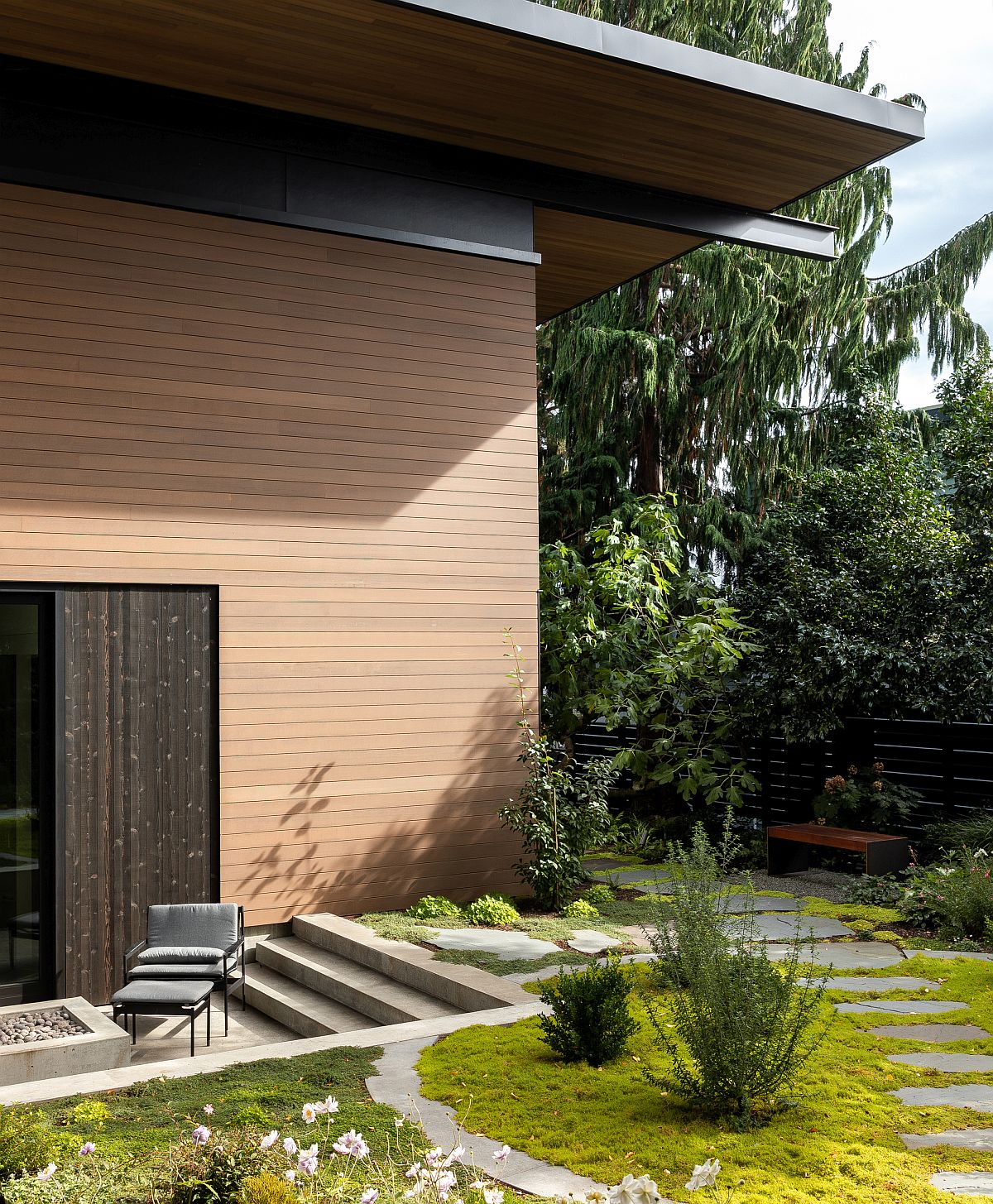Curated modern garden provides a relaxing escape at this Seattle home