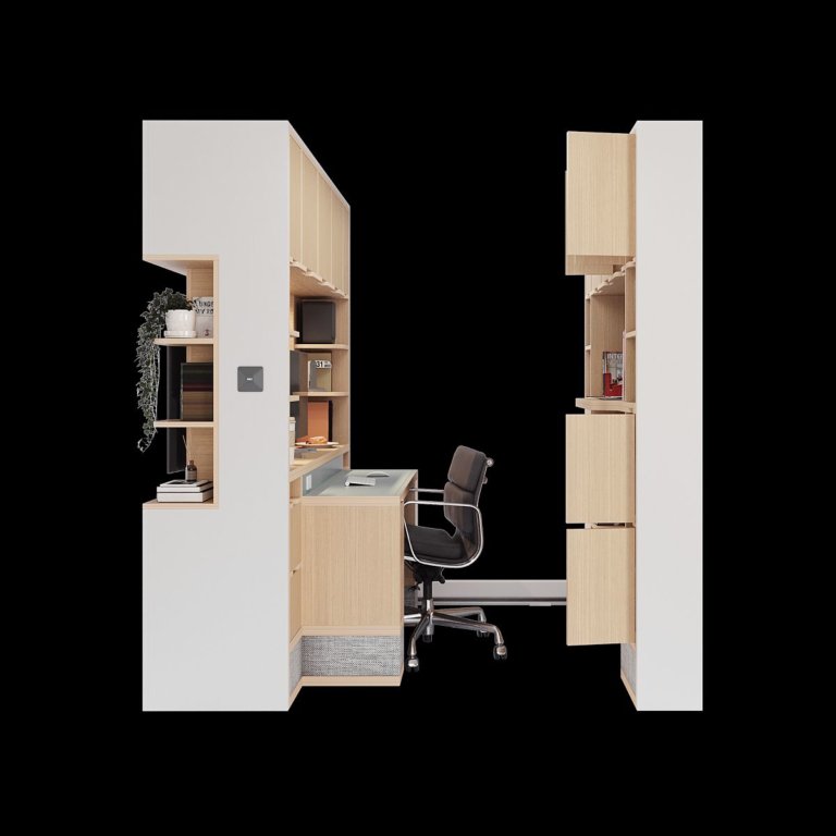 Floating Desks and Smart SpaceSavers for the Modern Office Decoist