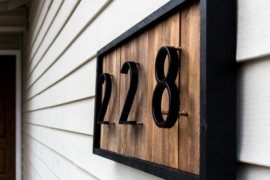 50 Creative House Number Ideas To Show Off To Your Neighbors