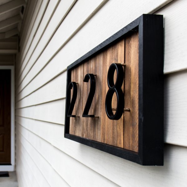 20 Creative House Number Ideas To Show Off To Your Neighbors