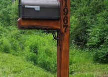 House Number on Mailbox