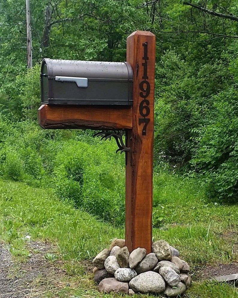 House Number on Mailbox