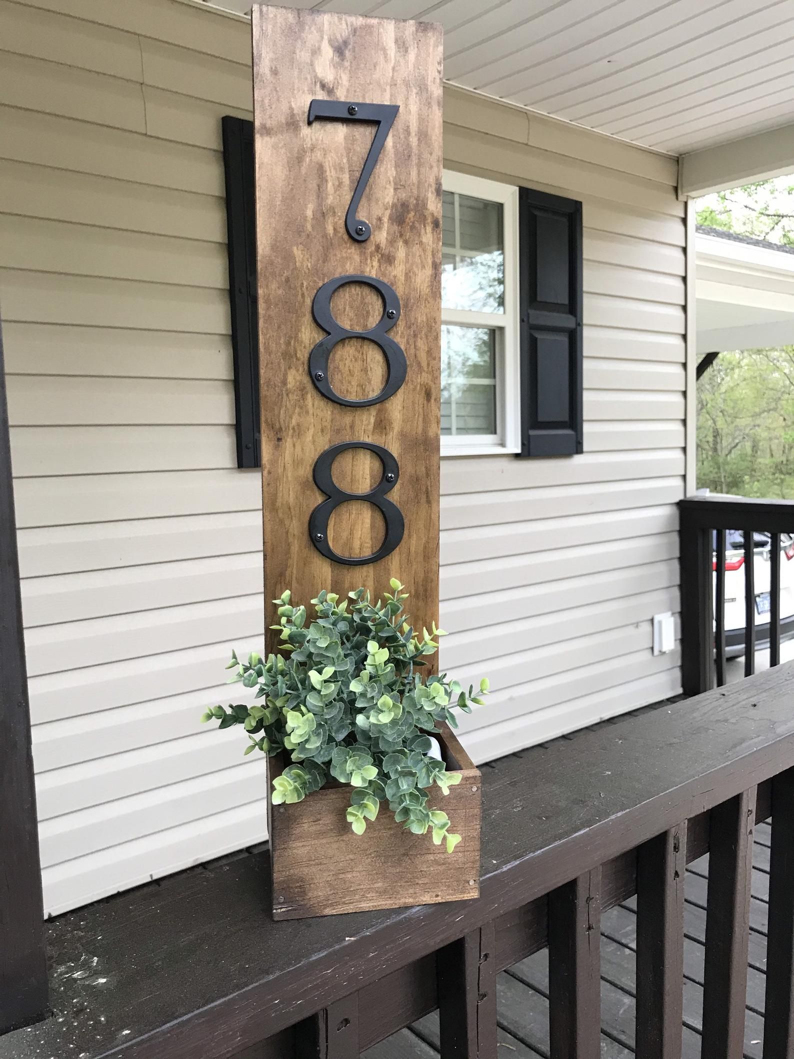 20 Creative House Number Ideas To Show Off To Your Neighbors