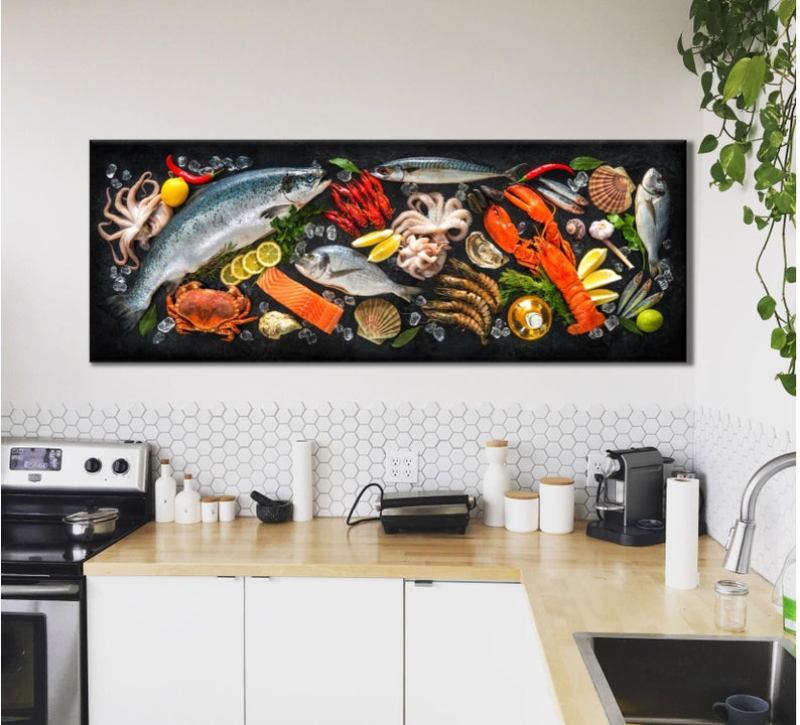 modern kitchen wall decor