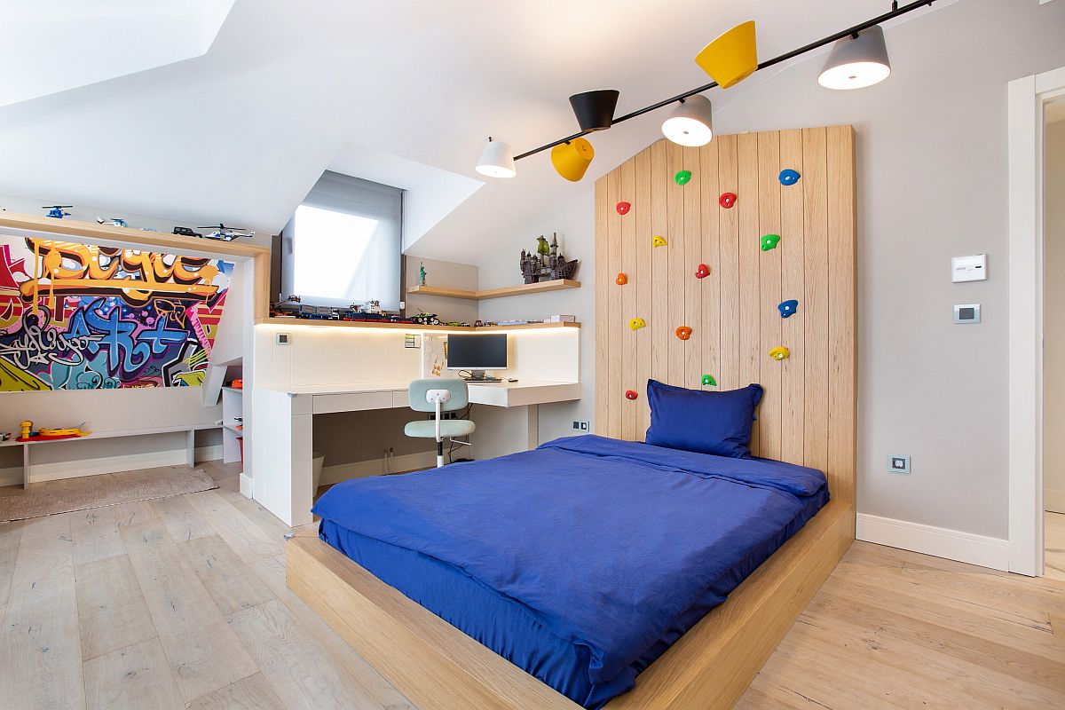 modern kids bedroom