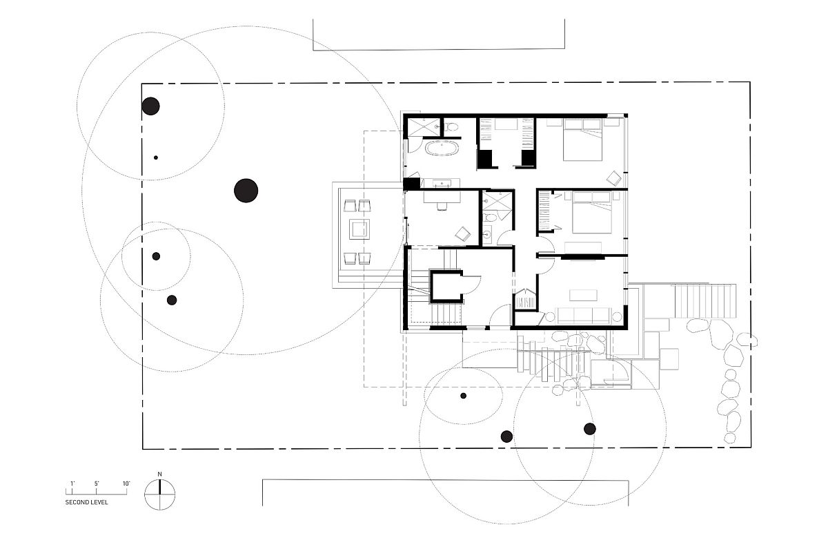 Second-level-floor-plan-of-View-Ridge-Residence-by-Heliotrope-Architects-in-Seattle-52102