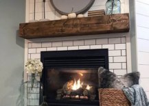 Unique Mantel for Fireplace