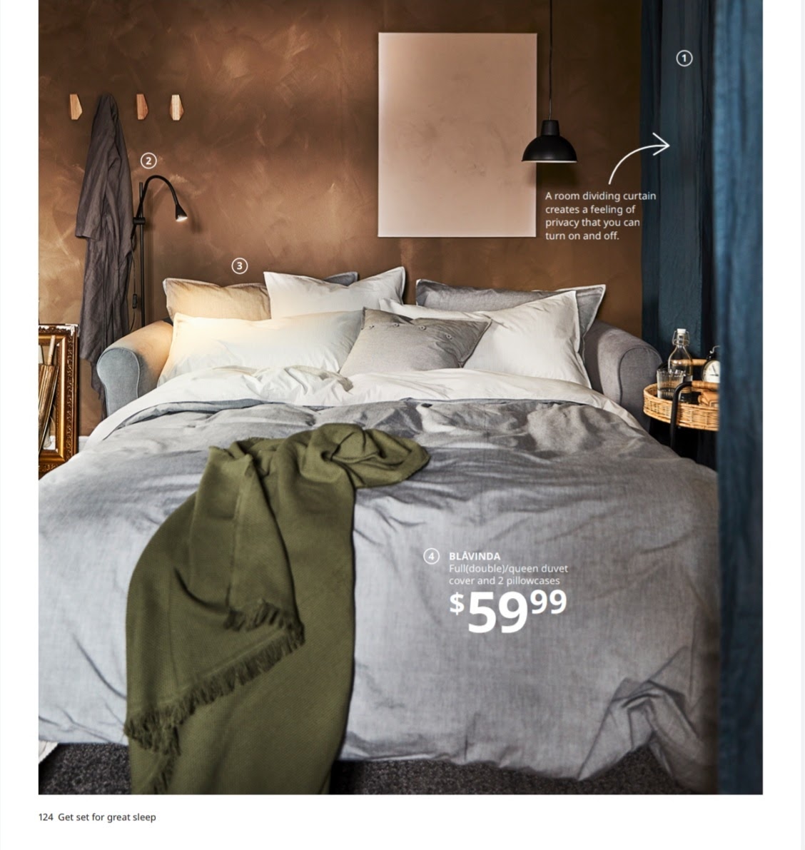 Ikea Bedding and Blavinda Duvet Cover