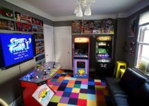Arcade-like Video Game Room