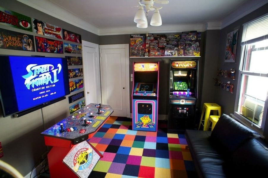 47+ Epic Video Game Room Decoration Ideas