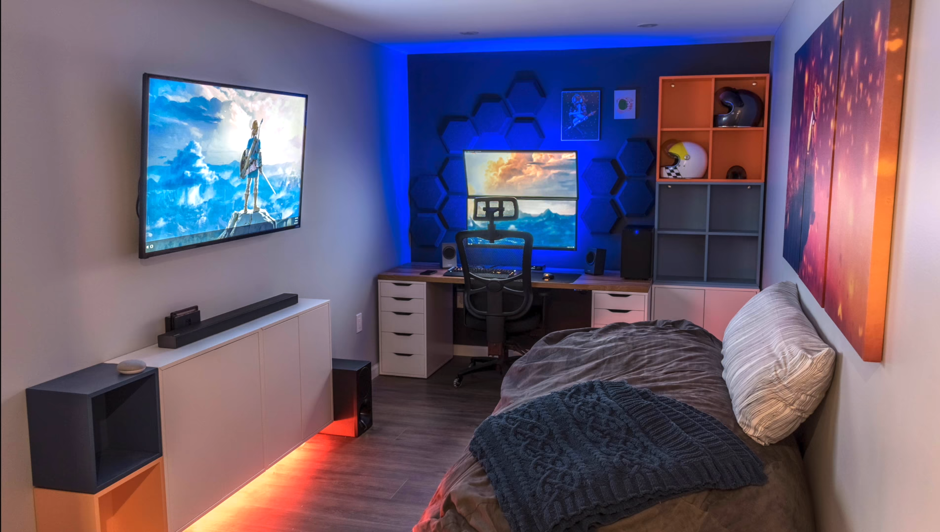 Bedroom Video Game Room