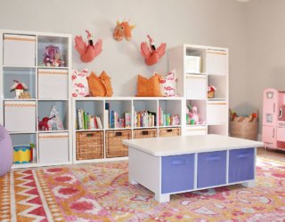 44 Space-Saving Toy Storage Ideas for the Kids’ Room