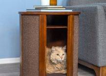 End Table Pet Bed