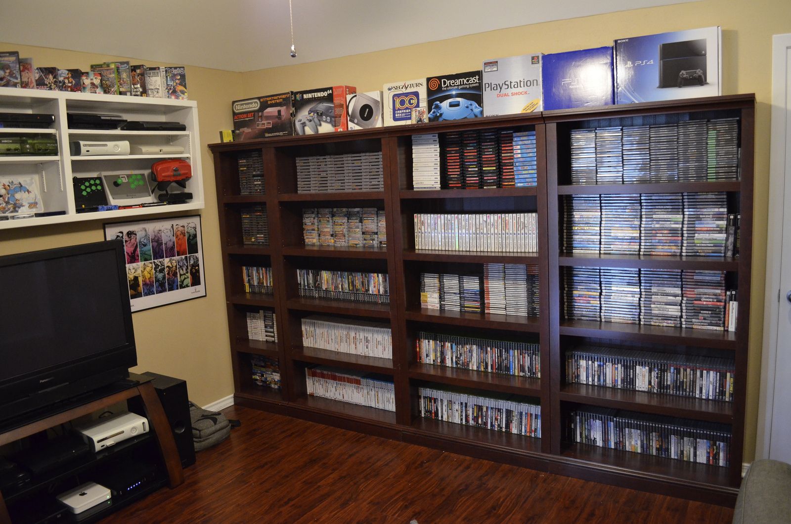Game Collection Shelves