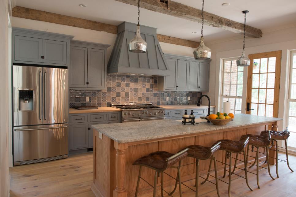 Gray Kitchen Cabinet