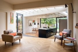 Reoriented London Home Finds a New Garden and Interior with a Relaxing Vibe