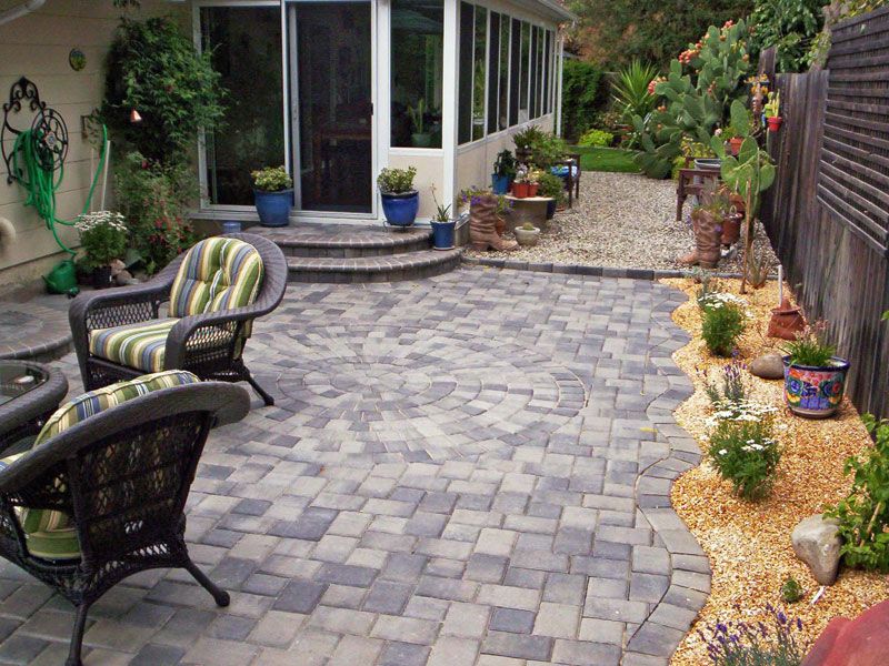 Interlocking Paver Floor