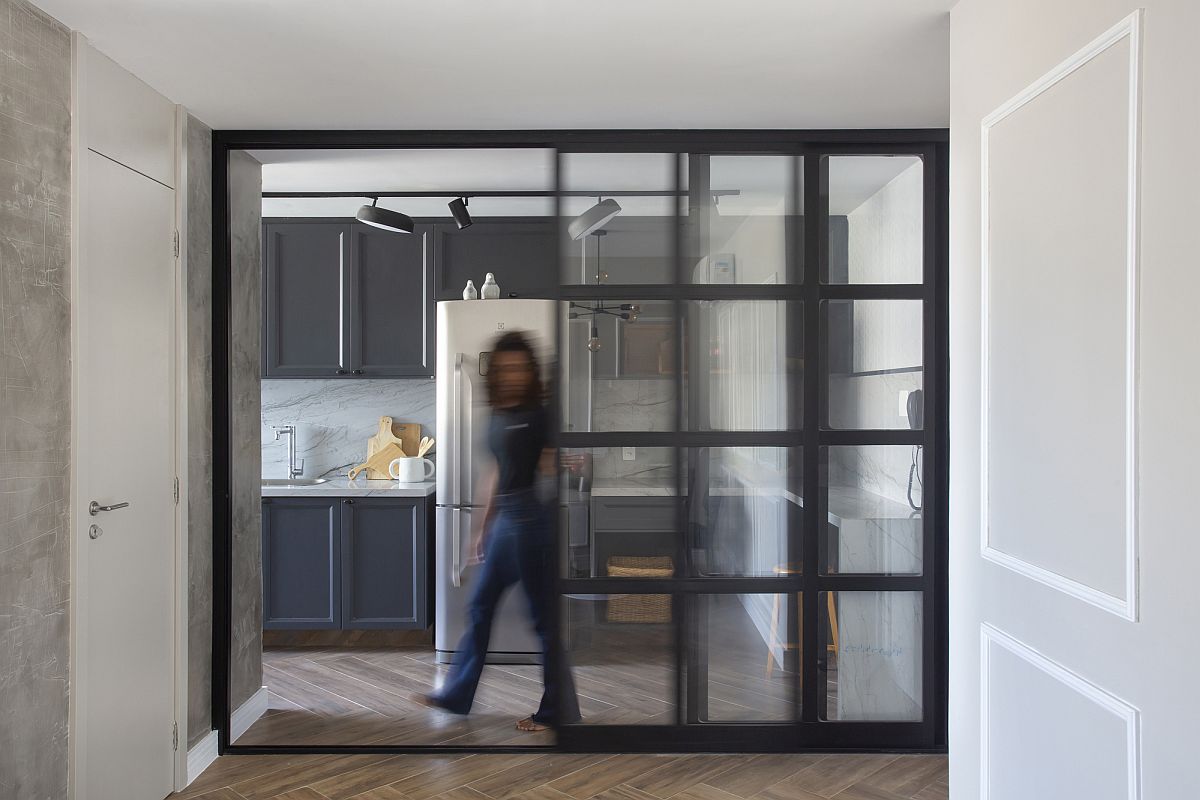 Modern, space-savvy revamp of Flamengo Apartment by Nop Arquitetura in Brazil