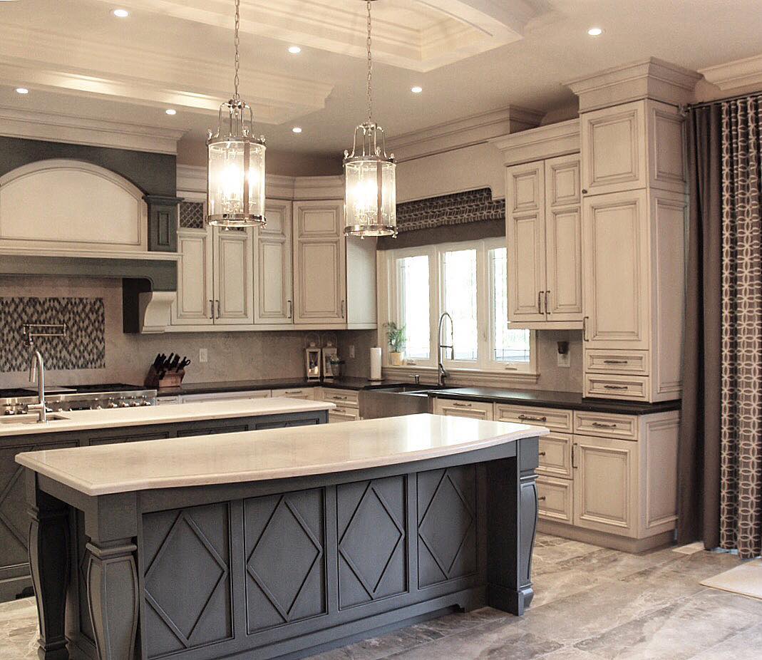 rustic kitchen white cabinets