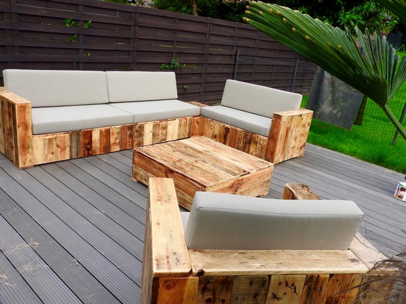 Pallet Wood Patio