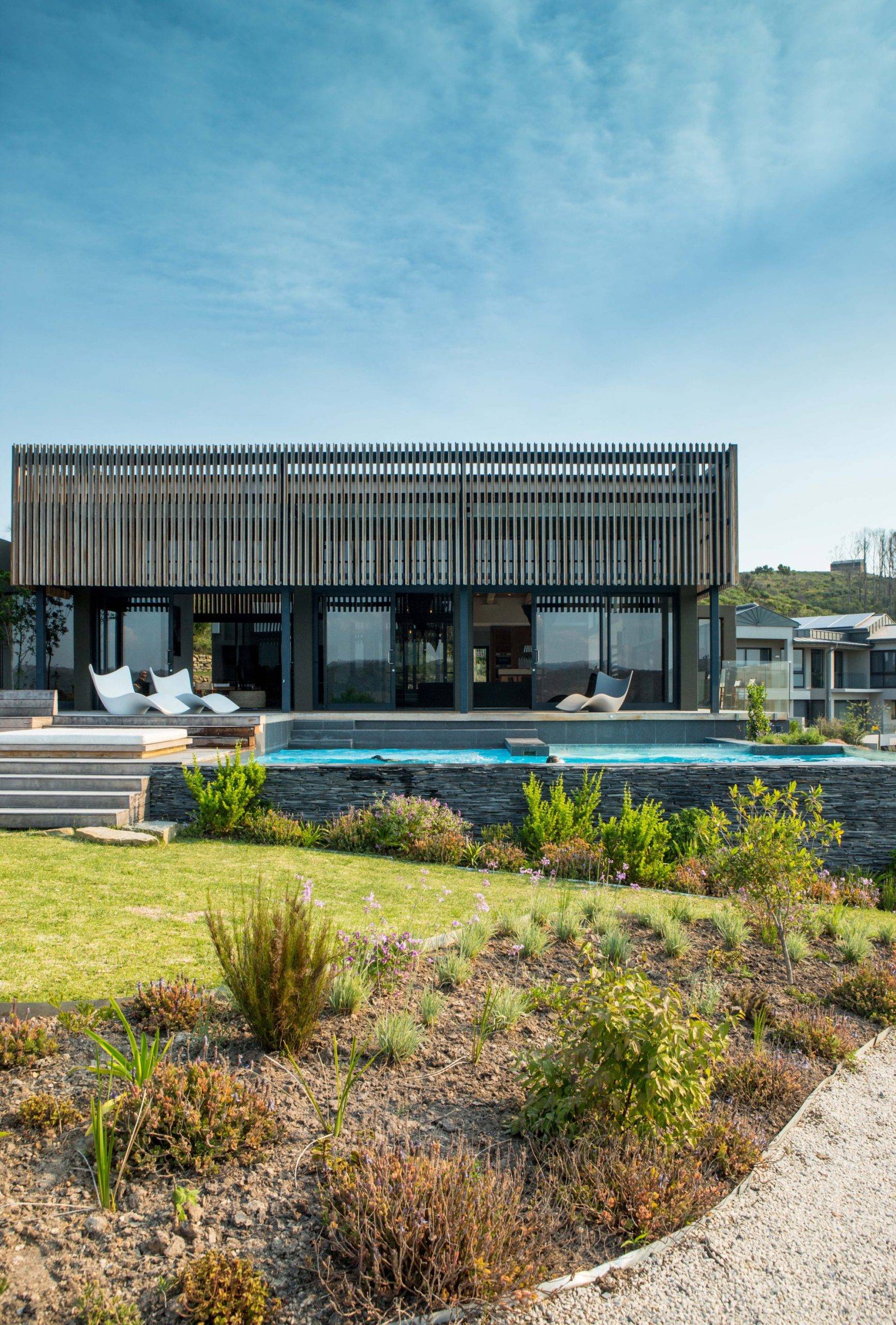 Secondary home in South Africa that can is also used as a holiday home when the homeowners are not in town