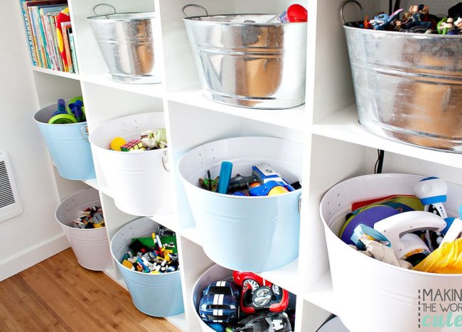 space saving toy box