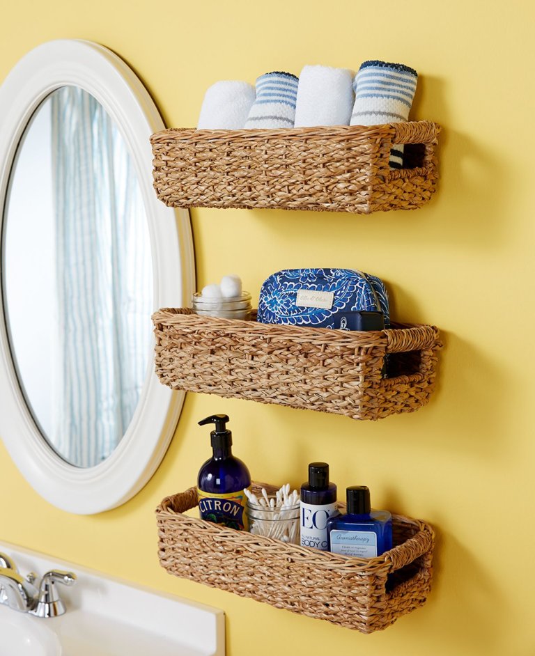 Smart Over the Toilet Storage Solutions [16 Chic Options!]