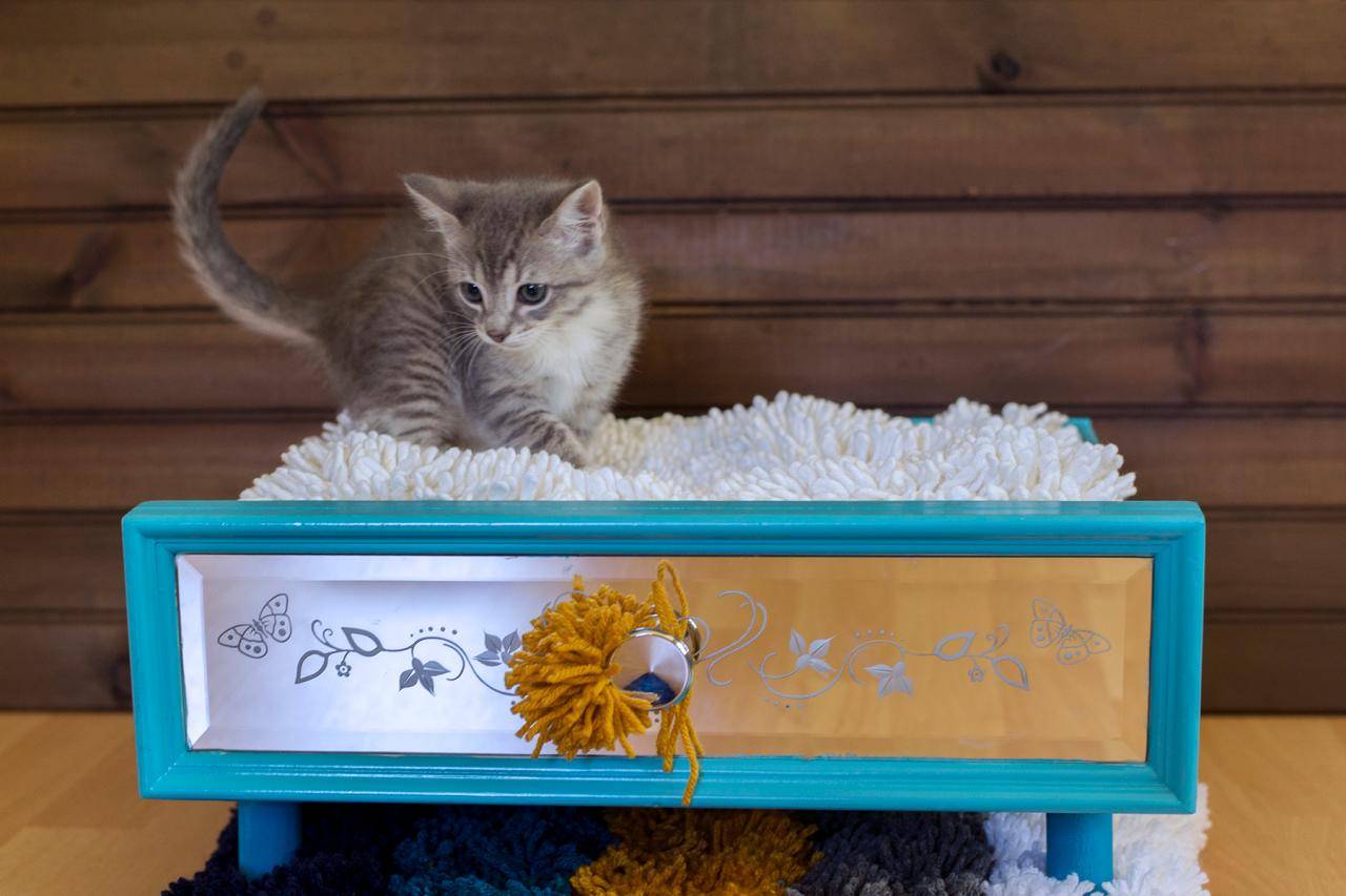 Upcycled Table Drawer