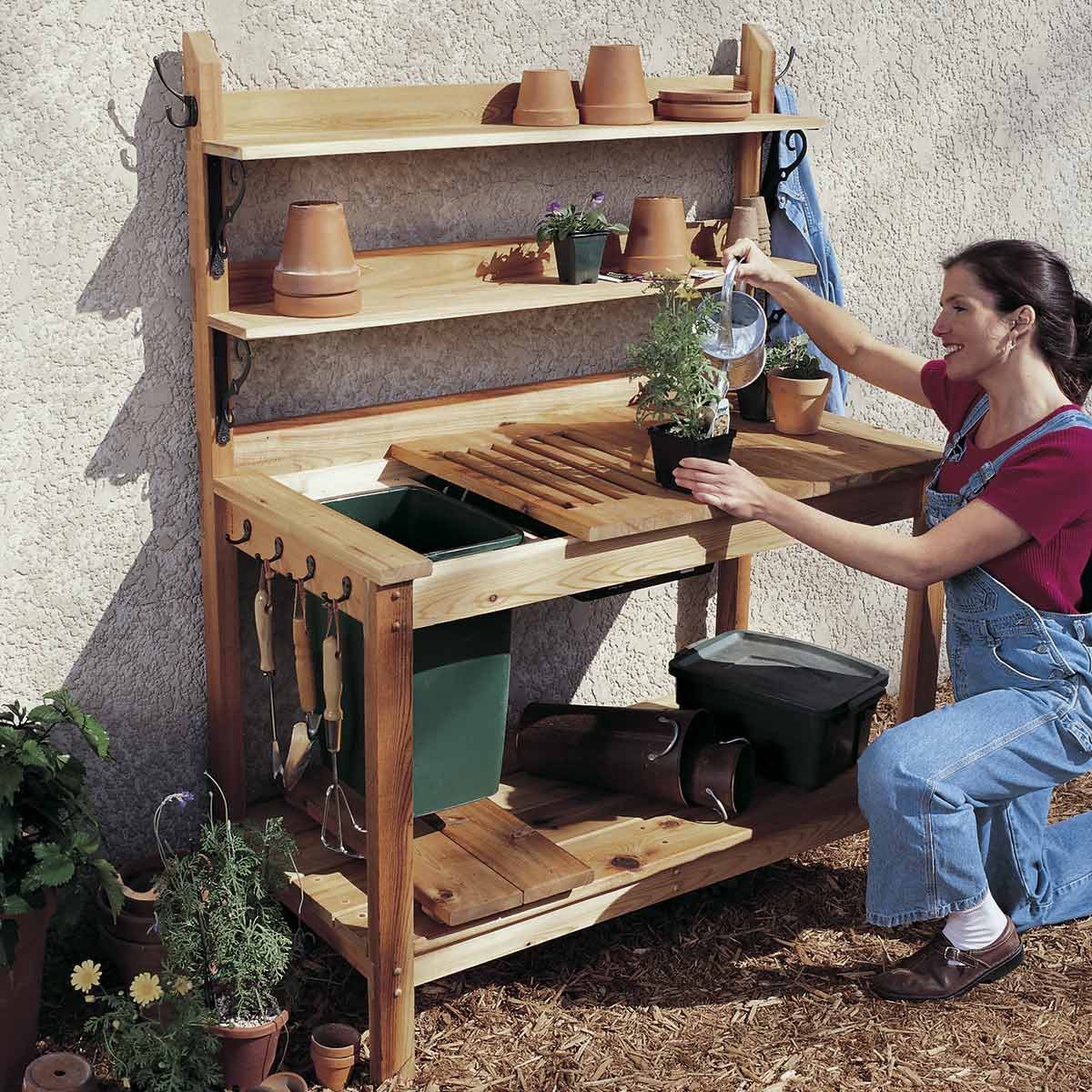 wood working bench