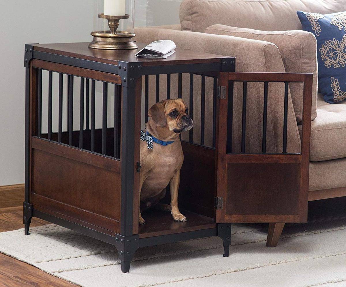 Wooden Dog Crate