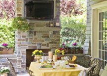 Yellow-able-cloth-along-with-accents-for-the-outdoor-dining-table-34259-217x155