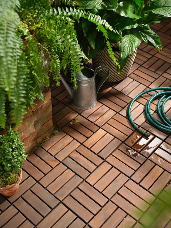 Trending Patio Decor Weatherproof Flooring RUNNEN Ikea