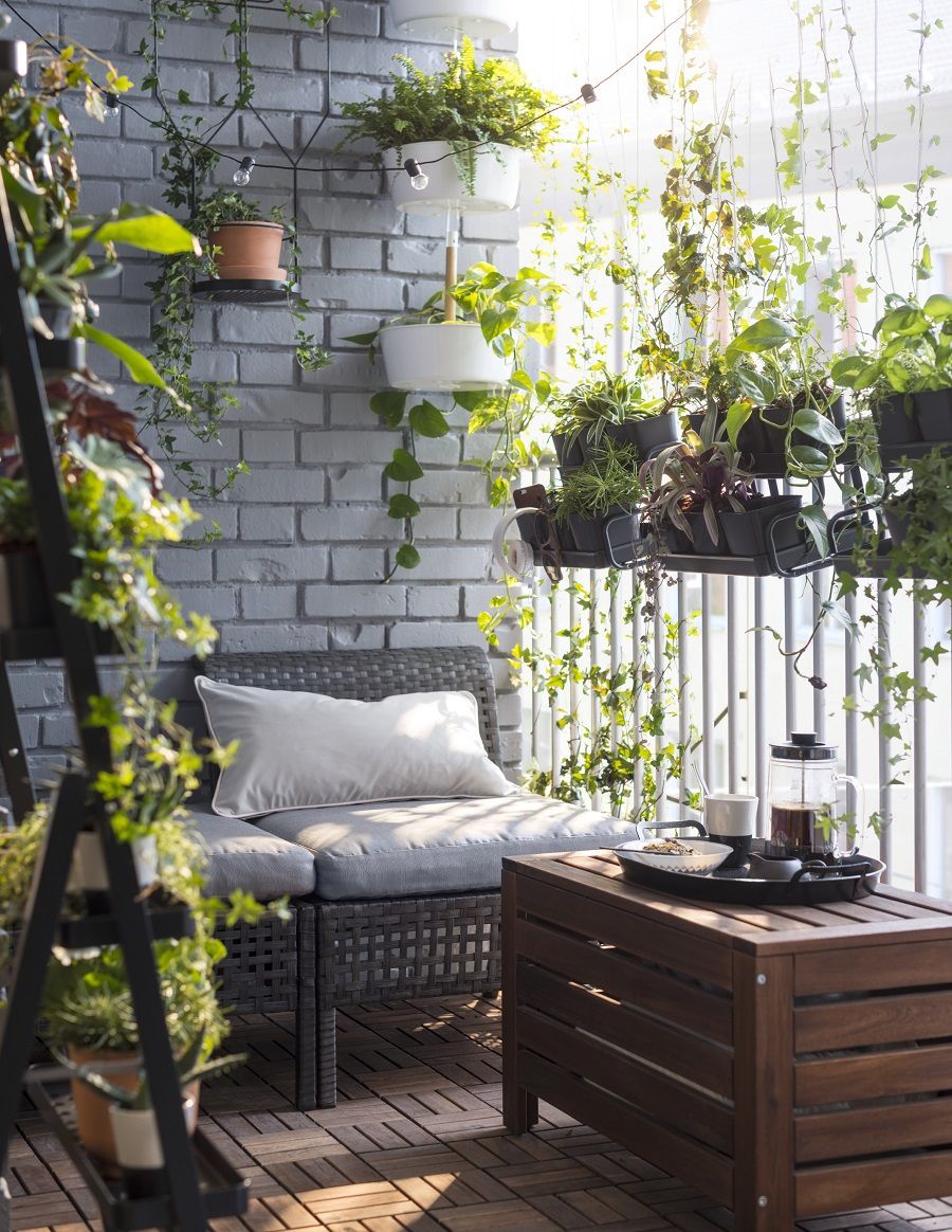 Ikea Plant Decor Balcony Patio Natural